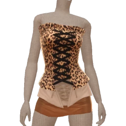 Front Row Savage Safari Corset Top Outfit