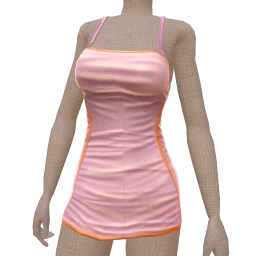 Cloud Nine Lilac And Orange Mini Dress