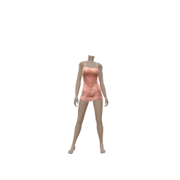 Cloud Nine Metallic Love Heart Mini Dress