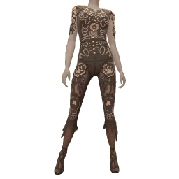 Front Row Lace Appliqué Jumpsuit