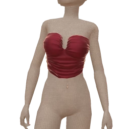 Front Row Serene Rose Crop Top