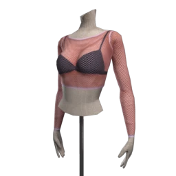 Front Row Stuntin' Mesh Top