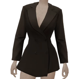 Front Row Sculpted Blazer Mini Dress