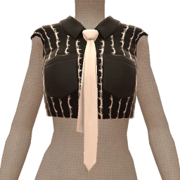 Front Row Barbwire Crop Top