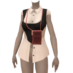 Front Row Stop The Fire Corseted Shirt