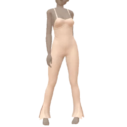 Front Row Sculpting White Jumpsuit