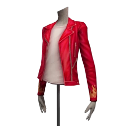 Front Row Burning Leather Jacket