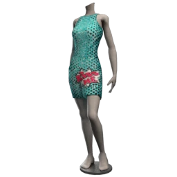 Front Row Kiss Me Pop Art Dress