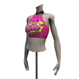 Front Row Hello Crop Top