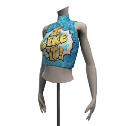 Front Row I Like It Crop Top