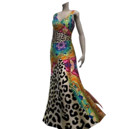 Front Row Psychedelic Jungle Dress