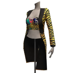 Front Row Psychedelic Jungle Bandeau