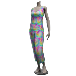 Front Row Colour Chaos Dress