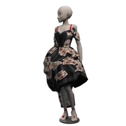 Front Row Piquet Dress