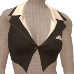 Drop Science Office Baddie In Black Crop