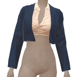 Front Row Deadline Drape Tailored Jacket