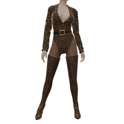 Front Row Gilded Glamour Jumpsuit