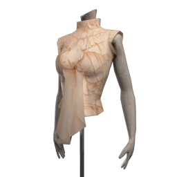 Front Row Chiffon Ruffle Top