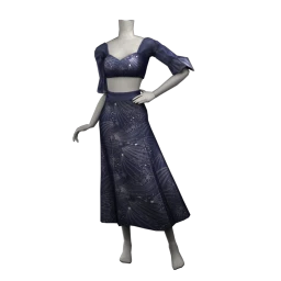 Front Row Speckled Sky Outfit