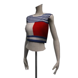 Front Row America Cropped Sweater