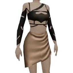 Front Row Subversive Dress - Black