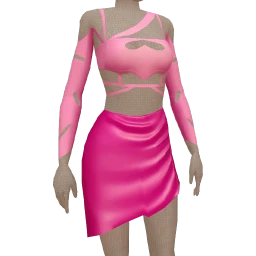 Front Row Subversive Dress - Pink