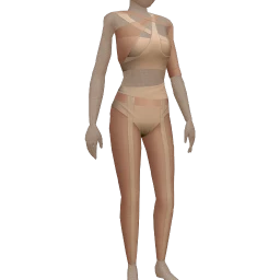 Front Row Baleful Outfit - White