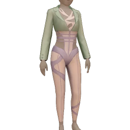 Front Row Overthrown Outfit - Pastel