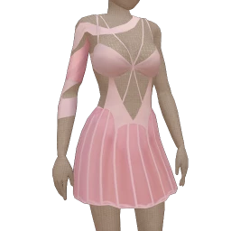 Front Row Ruinous Dress - Pink