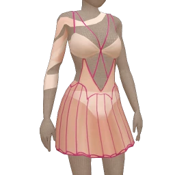 Front Row Ruinous Dress - White