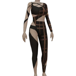 Front Row Deleterious Outfit - Black