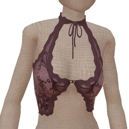 Delirious Purple Lace Bohemian Top