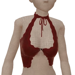 Front Row Red Lace Top