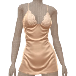 Front Row Champagne Cami Silk Dress 