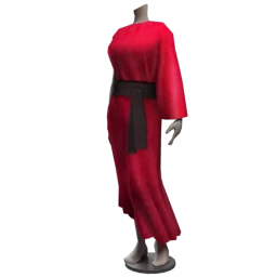 Front Row Cranberry Crush Velvet Dress