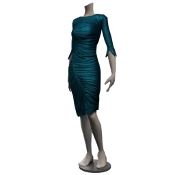 Front Row Endeavour Velvet Dress