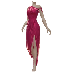 Front Row Ritzy Deep Pink Dress