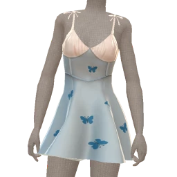 Front Row Butterfly Meadow Dress