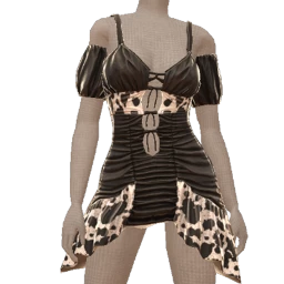 Front Row Midnight Moo Mini Dress