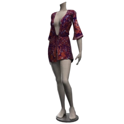 Front Row Midnight Flame Dress