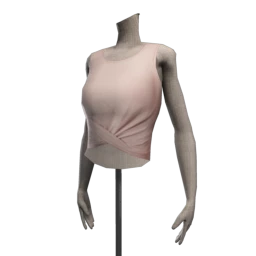 Garage Knot Front Crop Tank