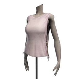 Baby Terry Side Tie Tank