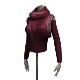 Garage Shoulder Cut Bodycon Sweater