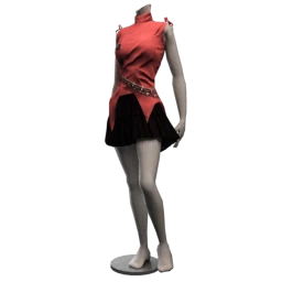 Dark Angel Ruffled Dress