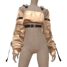 Drop Science Combat Sleeved Crop Top