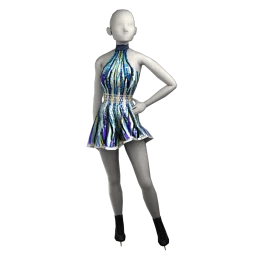 Bionic Crystal Wonder Ice Skating Outfit