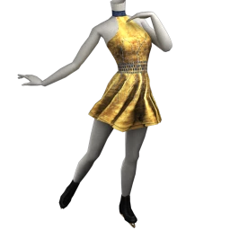Ice Skating Costume (Gold)