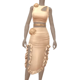 Ikon Elite Cream 3D Rose Outfit