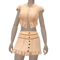Ikon Elite Pearls And Cream Outfit