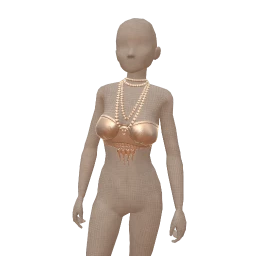 Ikon Elite Silver Icicle Mini Corset Top